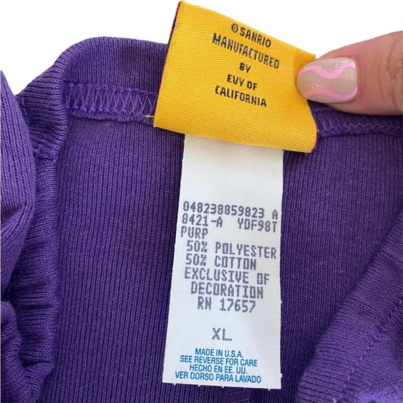 Vintage Sanrio Smiles Girls Hello Kitty Dress Size XL - Picture 4 of 6